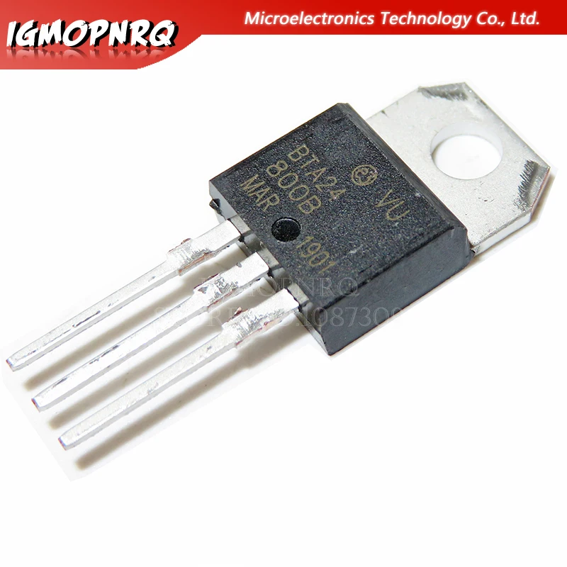 5 шт. новые оригинальные Триаки BTA24 25 ампер 800 вольт на-220 с функцией 1/2/5 |