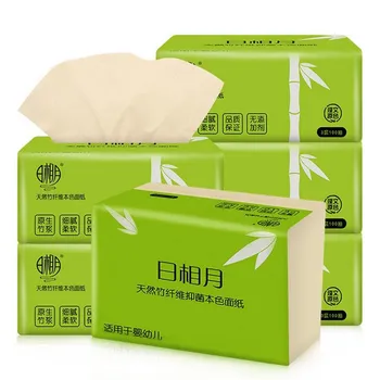 

Soft Pumping Toilet Paper Kitchen Towels Tissue Paper Napkins Pumping 6 Packs toilet paper bulk Thick kitchen towel quality #30