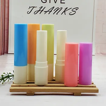 

500pcs Empty 3.5g LIP BALM Tubes Containers 4g Colourful Lipstick Tubes DIY Refillable Plastic Bottles Containers