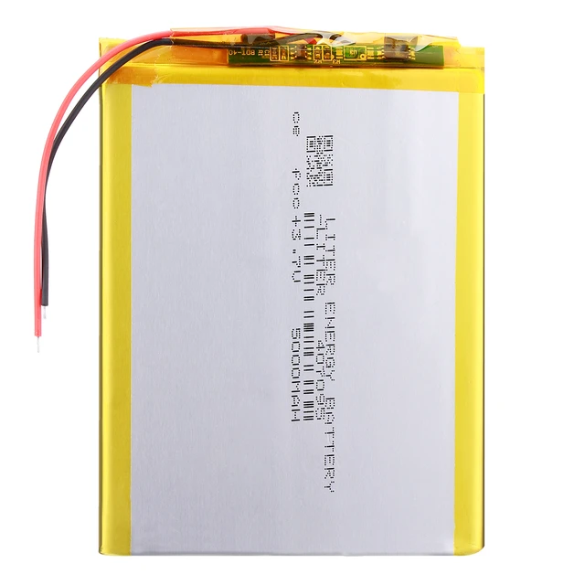 3.7V 5000mah (polymer lithium ion battery) Li-ion battery for