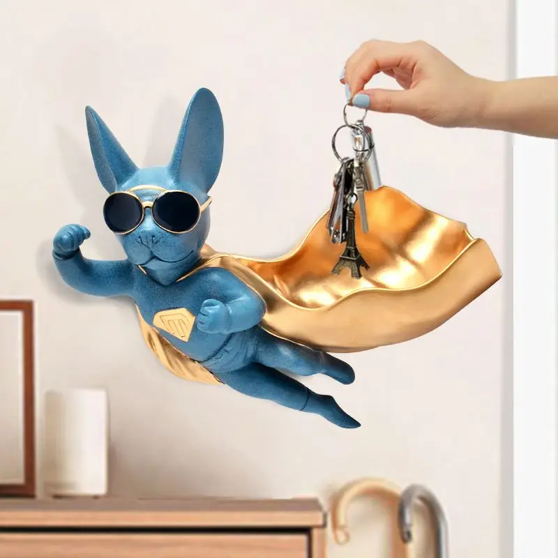 

Creative porch wall decor dog rack living room door hanging wall hangings bedroom kids decorations Sugar bowl funny gift LB81824