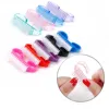 10/50/100Pcs Nail Cleaning Brush Handle Nail Art Manicure Pedicure Tool Plastic Gel Nails Remove Dust Clean Care Makeup Washing 1