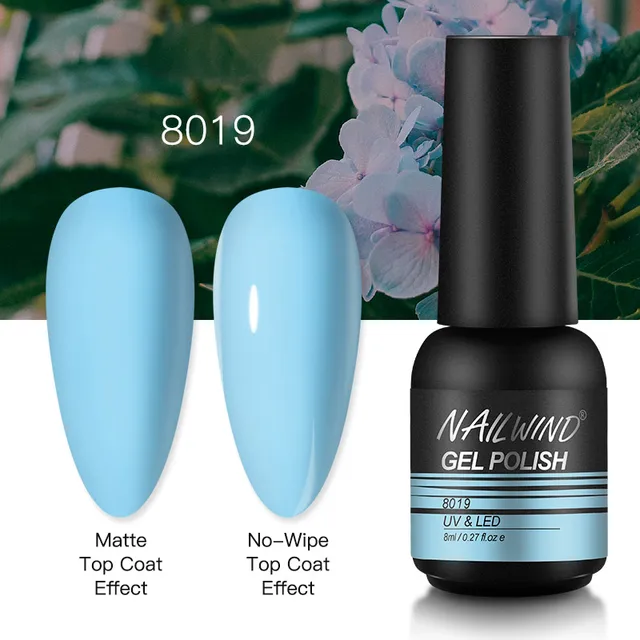 Nailwind Gel Nail Polish 8ml Semi Permanent Varnish Nail Art All for Manicure Need UV LED lamp Base Top coat Nails Gel Polish NE118019