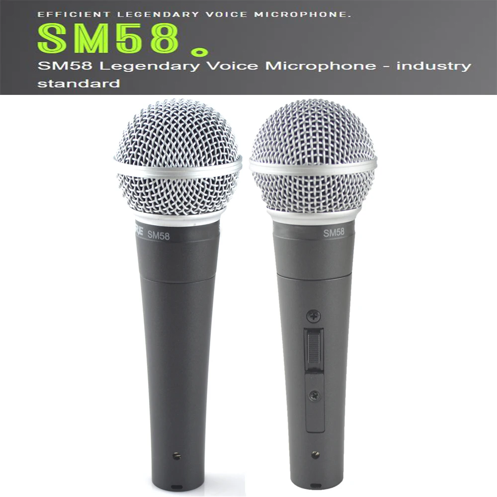 Grade A Quality E845 Professional Performance Dynamic Wired Microphone e835 microfone condensador For Live Vocals Karaoke gaming mic