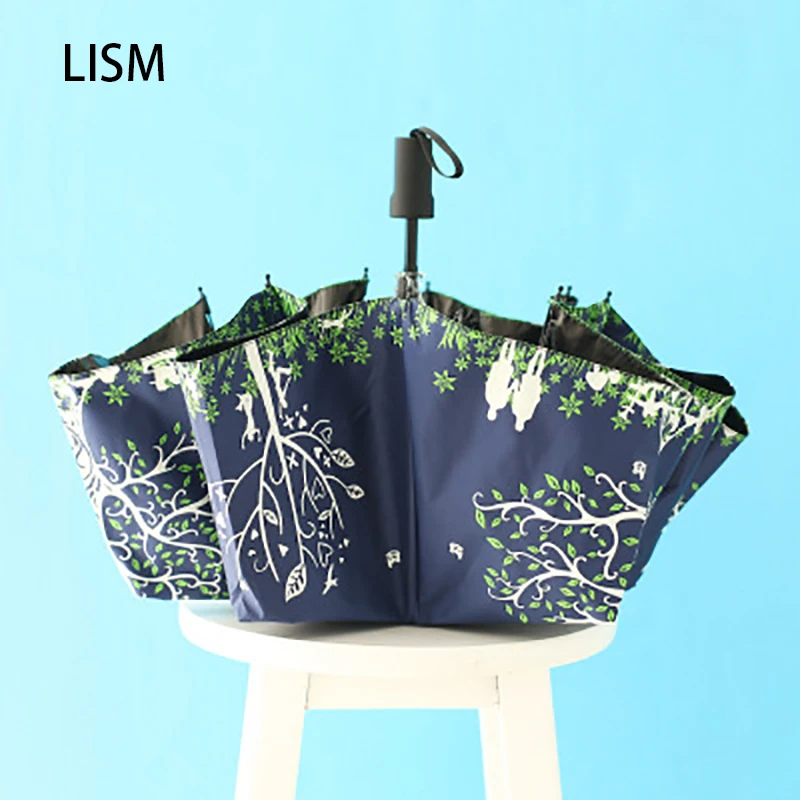 2019 креативный двойной Зонт двойного назначения зонт от солнца небольшой свежий