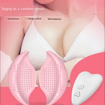 

USB Dual Charging 10 Frequency Vibration Breast Enlargement Massage Wireless Remote Control Breast Enlargement Electric Massager