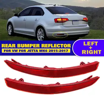 

Left and Right Rear Bumper Reflector Lamp Cover For VW Jetta MK6 2015 2016 2017 Car Styling Light Cover 5C6945105B 5C6945106B