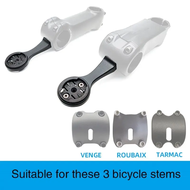 알루미늄 합금 MTB 도로 자전거 컴퓨터 지원 카메라 마운트 홀더, 가민 고프로 라이트용, sl6 sl7 자전거 스템 홀더