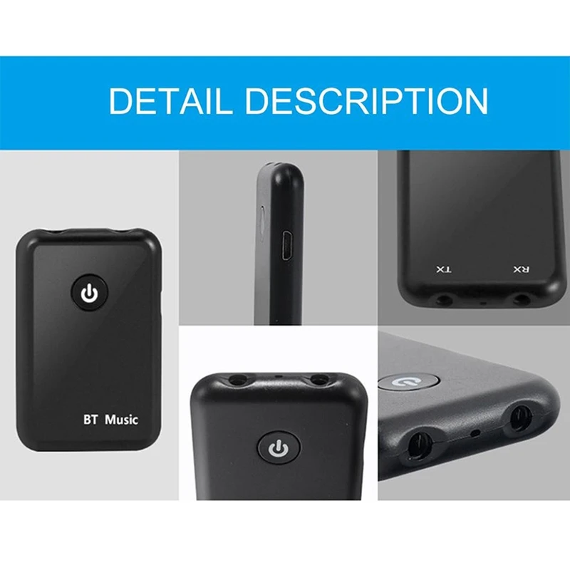 2 в 1 Bluetooth V4.2 аудио передатчик приемник аудио музыкальный адаптер