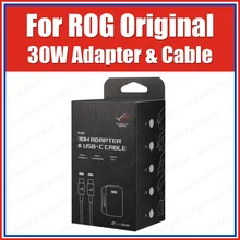 Блок питания QC4.0 PD3.0 ROG Phone 2 зарядное устройство адаптер питания 30 Вт USB-C кабель 11 в 3A
