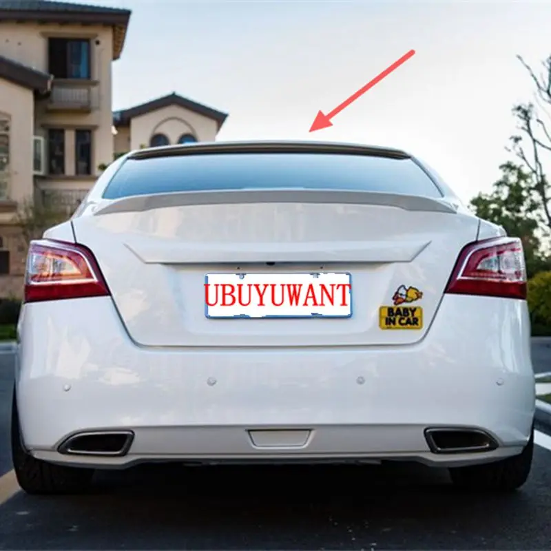 Для Nissan Altima Teana задний спойлер на крышу FRP материал праймер цвет украшение в виде хвостового крыла для Altima Teana 2013