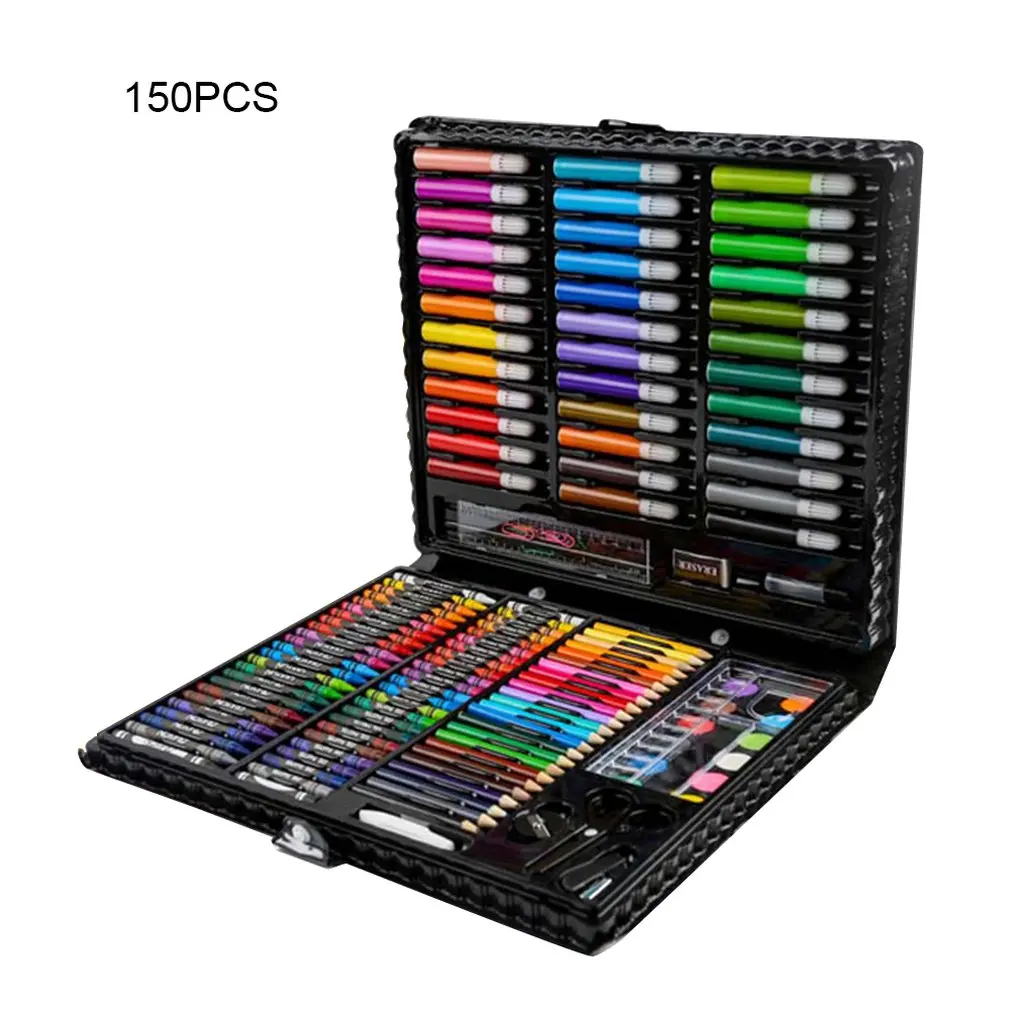 

Kids Art Set Children Drawing Set Water Color Pen Crayon Oil Pastel Painting Drawing Tool Art Supplies Stationery Set