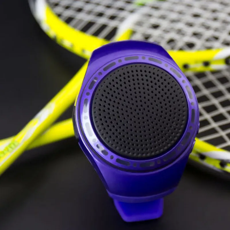 Bluetooth динамик браслет Портативный Бег Спорт беспроводной Soundbox часы