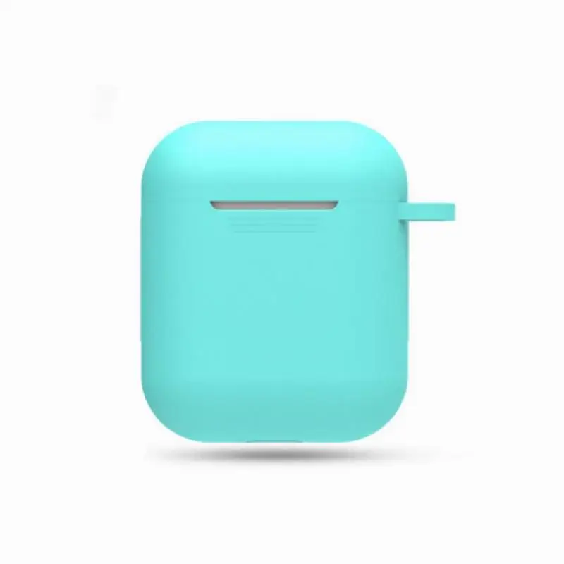 Мягкий силиконовый чехол наушники для Iphone Airpods Bluetooth беспроводные Защитный