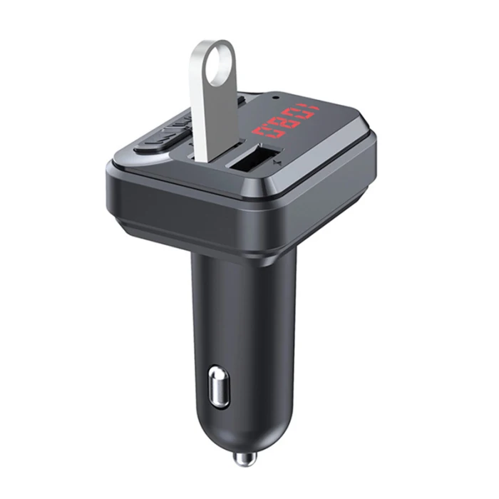 Двойной USB Bluetooth автомобильный телефон зарядное устройство MP3 музыкальный плеер приемник комплект со светодиодный дисплей AS99