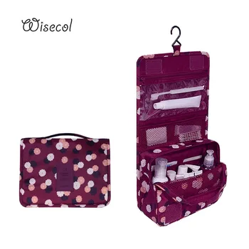 

Travel Waterproof Cosmetic Bag Cosmetic Case Organizer Case Essentials Storage Cosmetic Case WISECOL