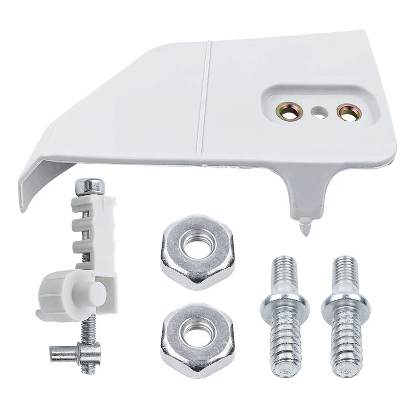 Chain Sprocket Cover with Adjuster Tensioner Stud Nut For stIHL 017 018 021 023 025 MS170 MS180 MS210 MS230 MS250 Chainsaw