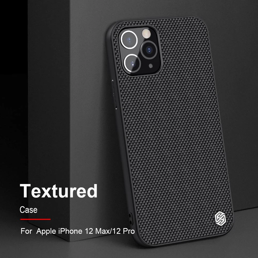 Nillkin Textured Nylon Fiber Case For Iphone 12 Mini Case Apple 11 Iphone 12 Pro Max Back Cover Durable Non Slip Thin And Light Phone Case Covers Aliexpress