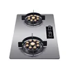 419D 7.0KW Stainless Steel Double-head Fierce Stove /Household Desktop Embedded Dual-Purpose Natural Liquefied Gas Stove 3