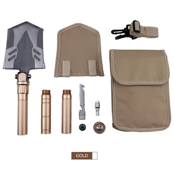 

Emerging Shovel set Driving tool Kit Multi functional Portable Folding