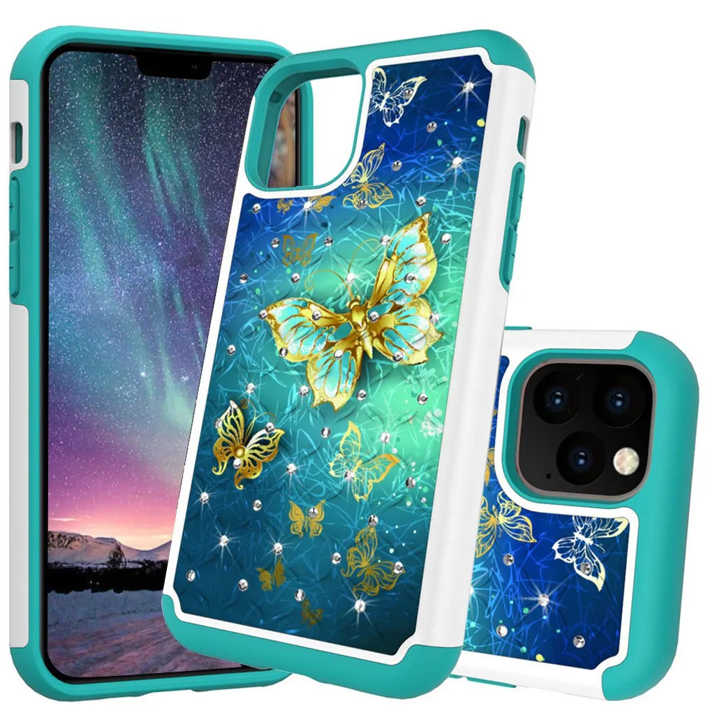 Dream Crystal Style Phone Case For iPhone 11Pro Max Dirt-resistant Slim Fashion Soft Cases Shockproof Dust-proof Phone Case
