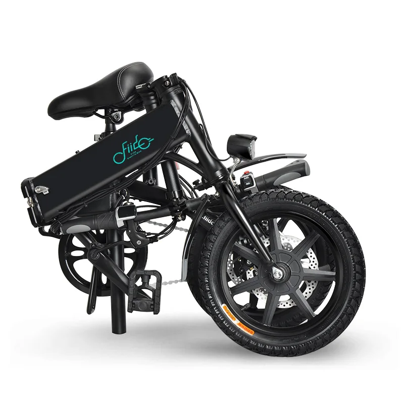 FIIDO D1 D2 D3 5.2Ah 7.8Ah 10.4Ah Электрический велосипед двойной дисковый тормоз 36V 250 W/300 W Алюминий сплав смарт складной электрический велосипед