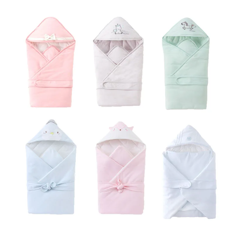 

Baby Sleeping Bag Winter Sleepsack Infant Herbal Fabric 90*90CM Baby Wrap Envelope for Newborn Toddler 0-1T Sleepsack for Baby