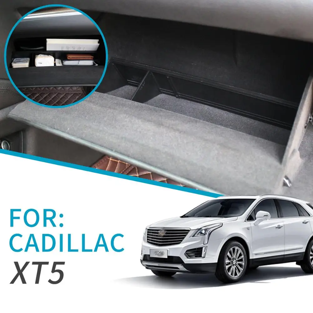 Smabee автомобильный бардачок интервальный ящик для хранения для Cadillac XT5 консоль Tidying коробка автомобиль центральный отделение для хранения перчаток