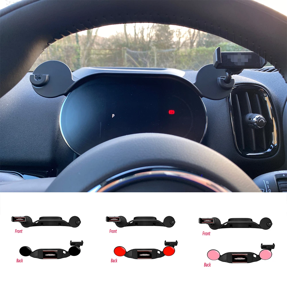 

Автомобильный кронштейн, держатель для телефона для MINI Cooper S JCW F54 F56 F55 F57 F60 2020 2021, Стайлинг салона автомобиля на приборную панель