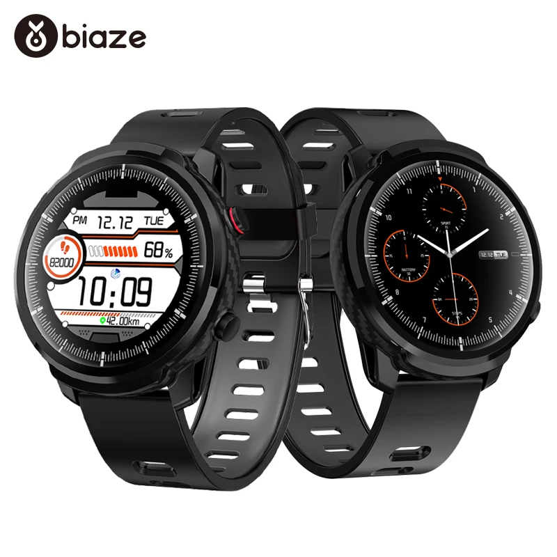 

Biaze BL3 Smart Watch 1.3" Round Display Full Touch Heart Rate Blood Pressure Monitor Weather Forecast Men Women Smartwatch