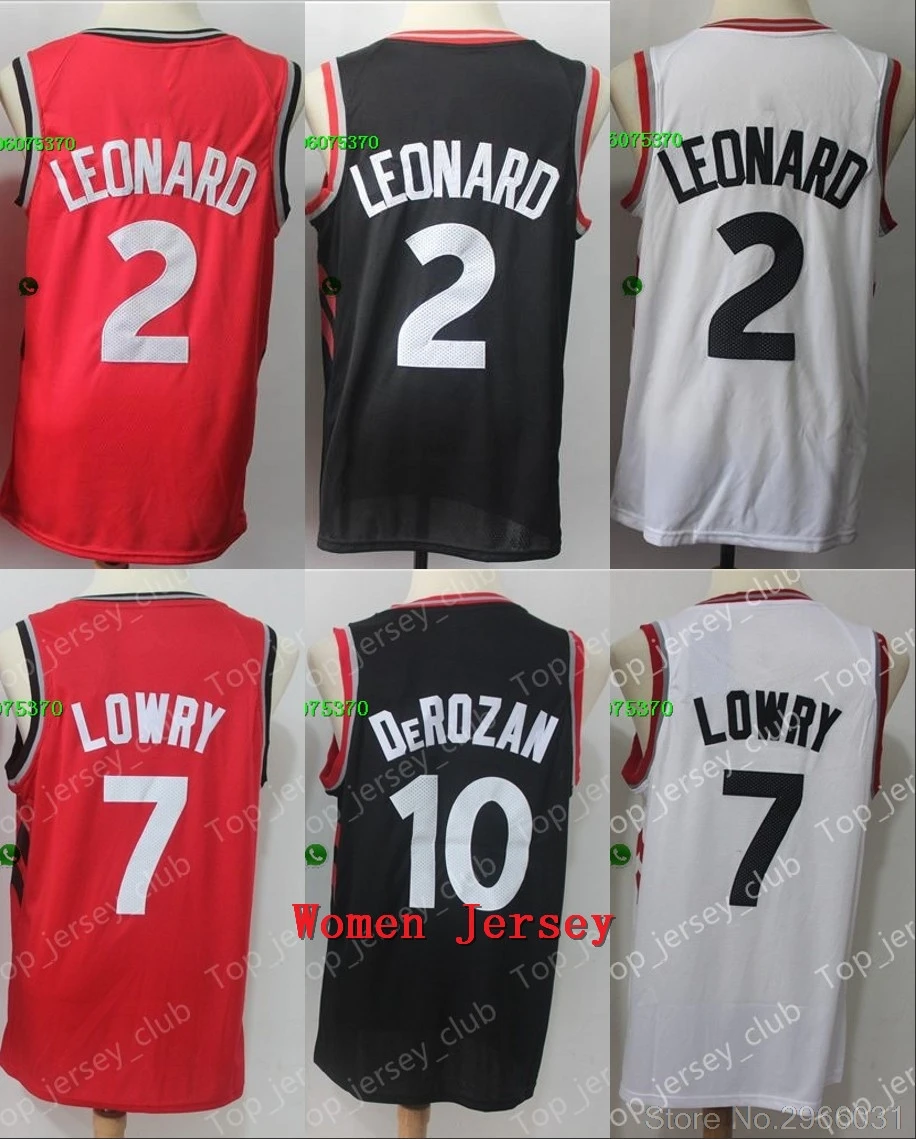A+++ качественная женская одежда для взрослых#2 Kawhi Leonard#10 DeMar DeRozan 7 Kyle Lowry Jersey San Antonio