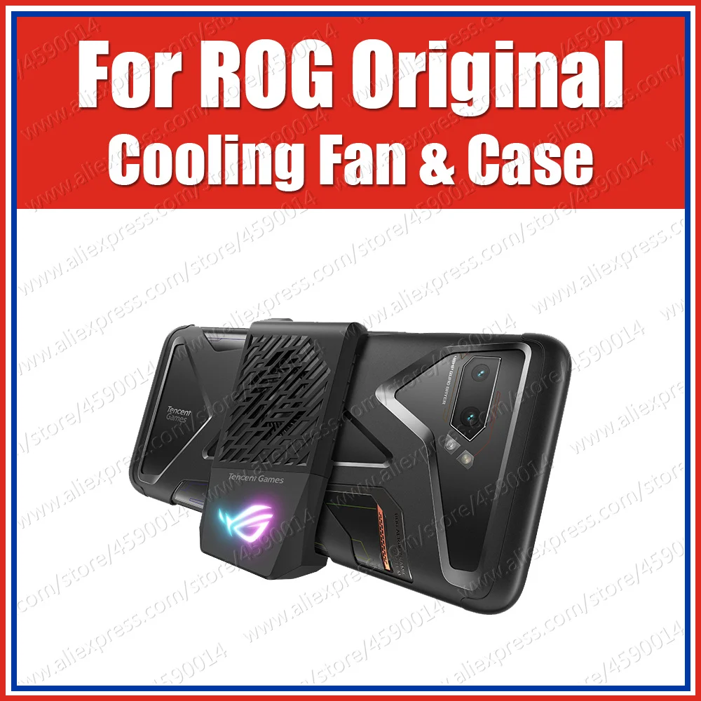 

ZS600KL Official Original Active Cooler II Cooling Fan Case For ASUS ROG Phone 2 Case global