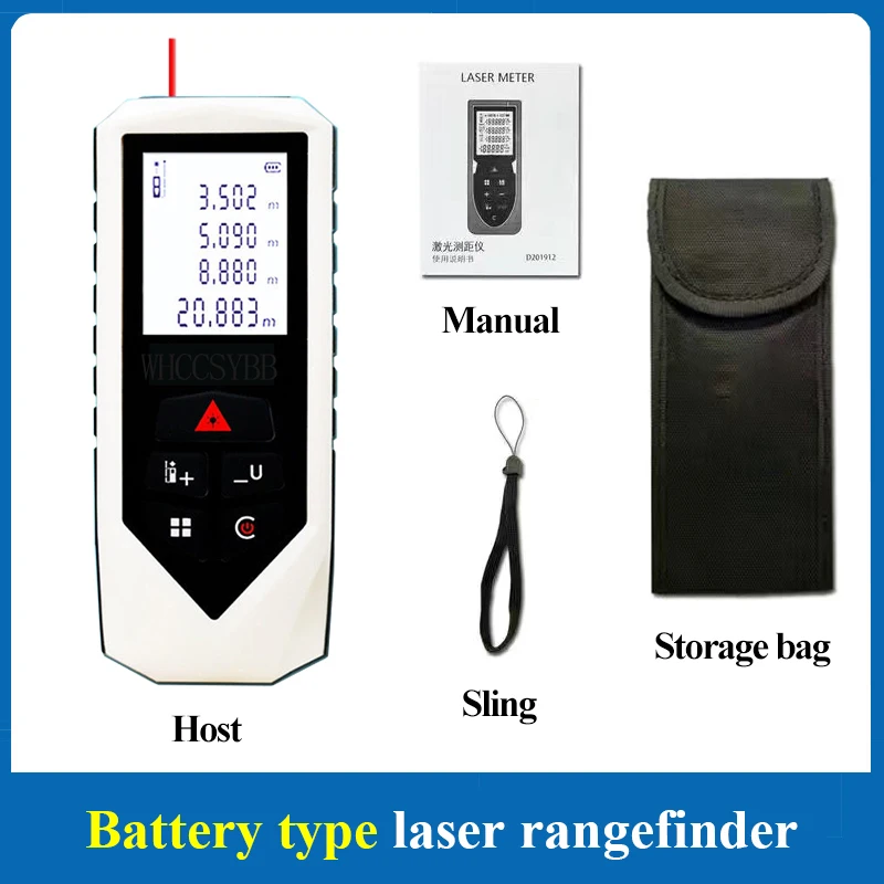 metre ruban mesure électronique mètre laser numérique télémètre de golf  avec pente outil de mesure laser