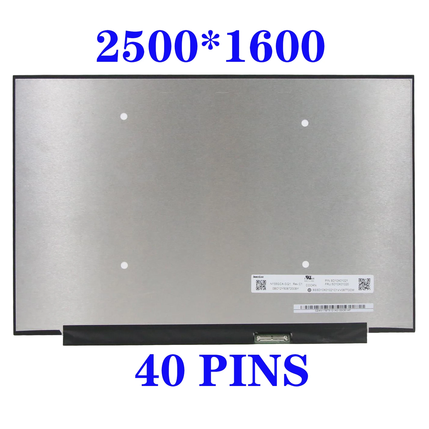 

13.3 Inch LP133WQ1-SPB1 MND307DA1-2 MND307DA1-8 N133GCA-GQ1 For Lenovo ThinkBook 13s G2 ITL ARE 13s G3 ACN Laptop LCD Screen