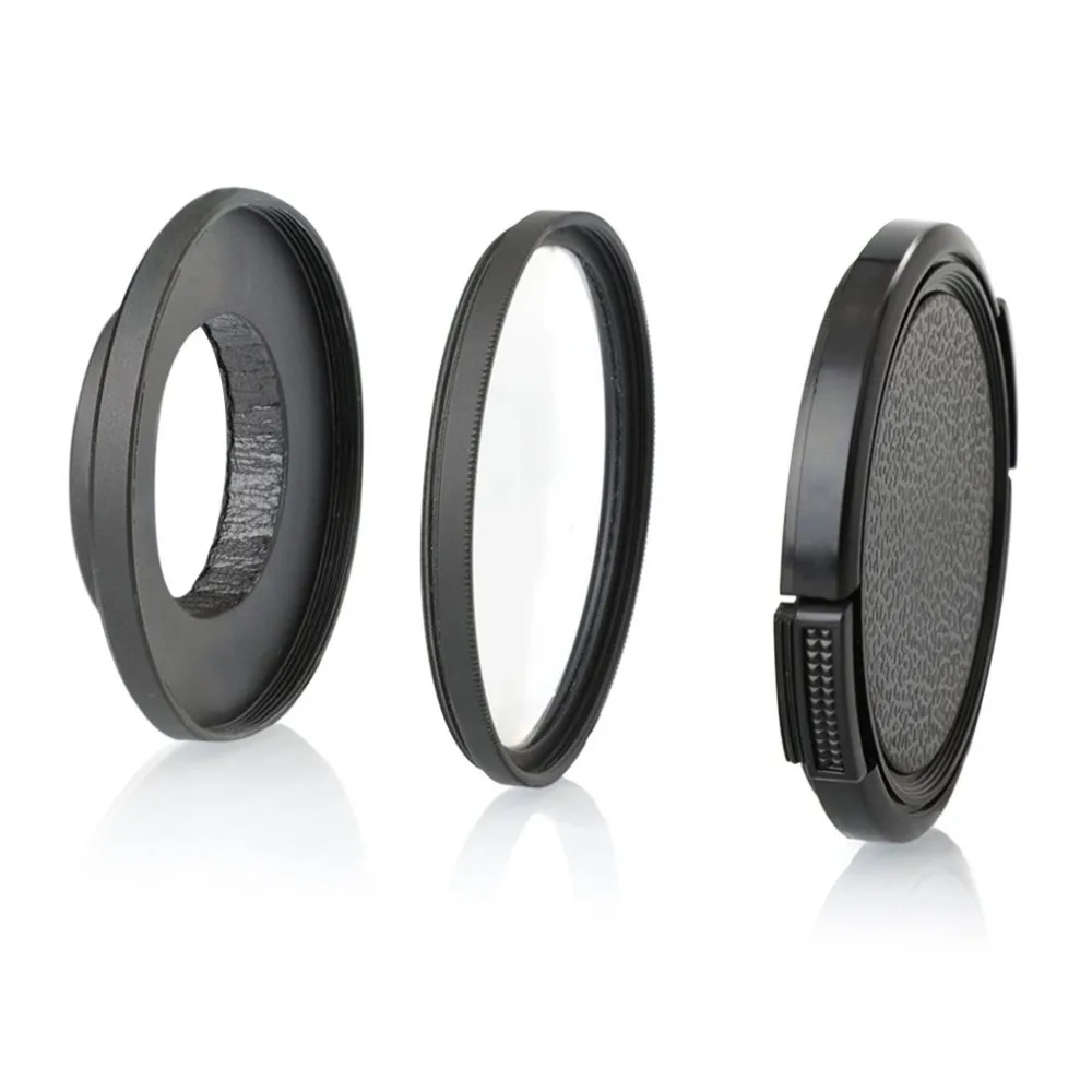 CPL Lens Filter Adapter Ring Lens Cap Protector Set Suitable for DJI OSMO Action Camera Accessories