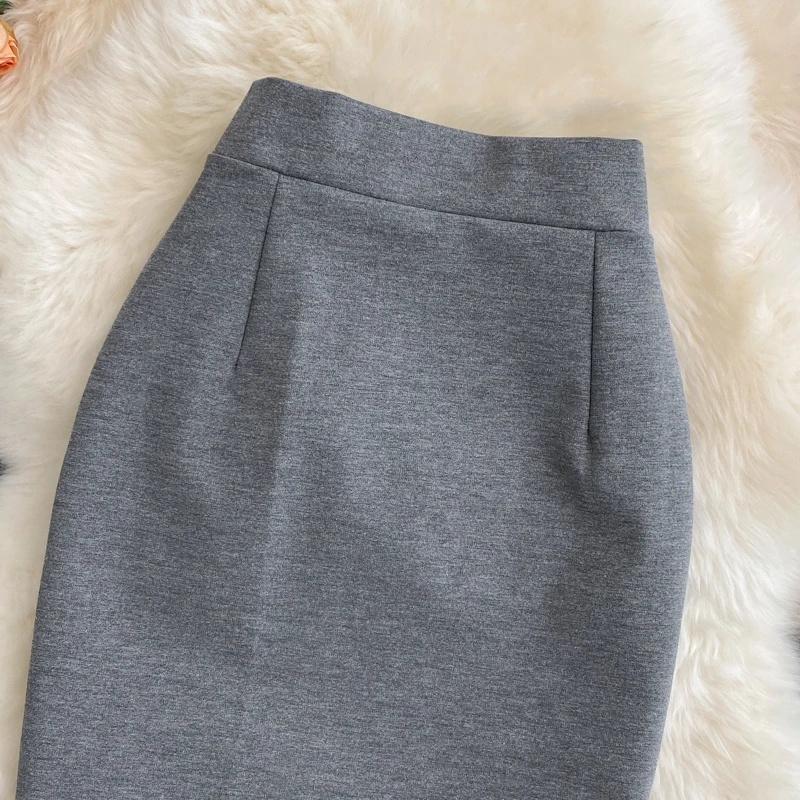 Jupes crayon de luxe femme gris Taille XL en ligne