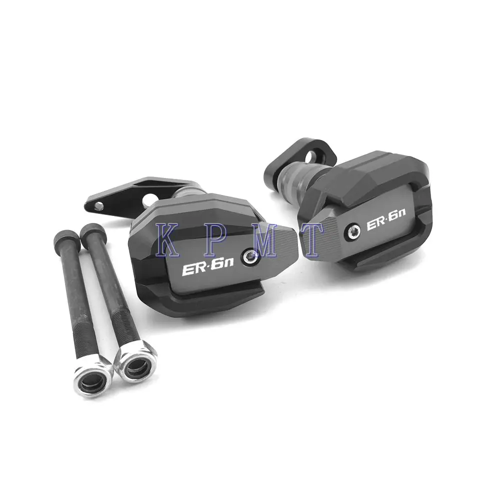 Motorcycle CNC Falling Protection Frame Slider Fairing Guard Crash Pad Protector For KAWASAKI ER-6N ER-6F ER6N ER6F