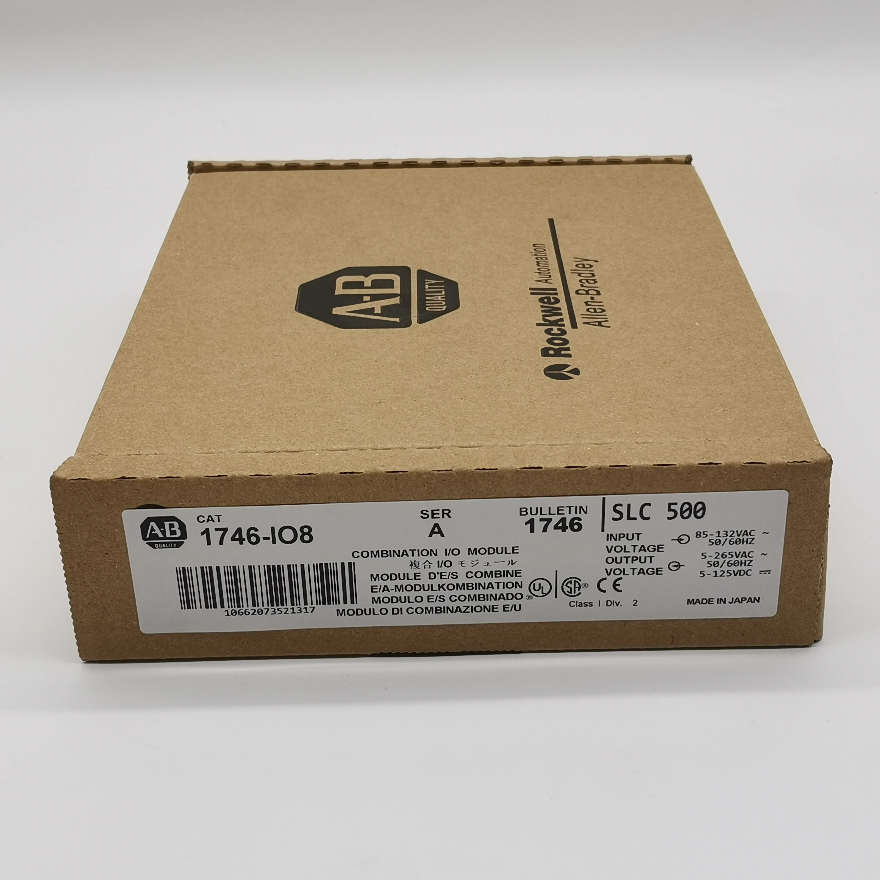 1746-IO8 SLC 500 комбинация I/O Модуль 120VAC 1746IO8