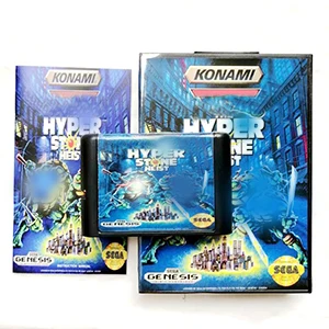 TurtlesHyper камень для 16 бит sega Genesis/Megadrive видеоигры картридж консоли с розничной