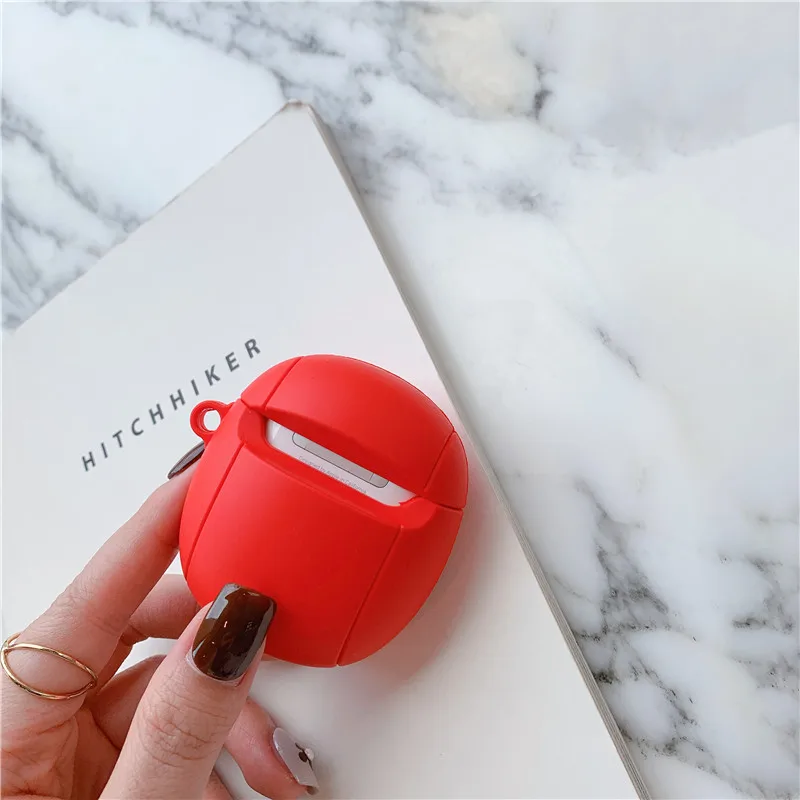 3D Дэдпул супергероев Marvel Wade Winston Wilson корпусы гарнитурные для Apple Airpods 1/2 силиконовый защитный чехол для наушников