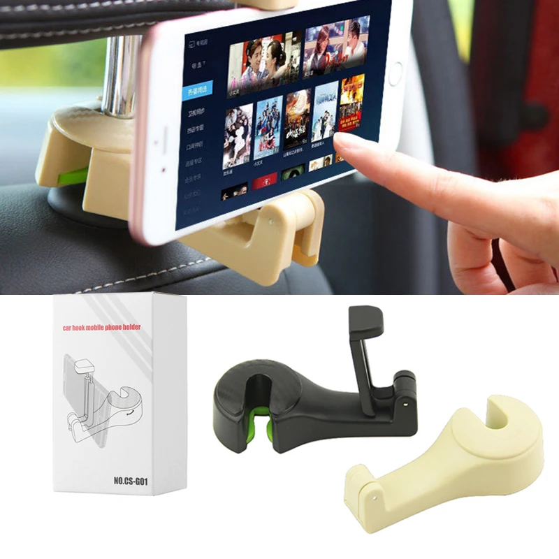 Car Headrest Hook Phone Stand Cellphone Holder For Ford Focus 2 3