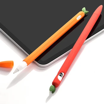 

Silicone Pencil Cases For Apple Pencil 1 2 Cover For iPad Tablet Touch Pen Stylus Protective Sleeve Cover Case Shell For iPad 2