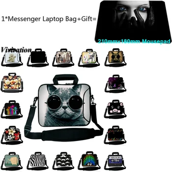 

For Chuwi Hi12 Lenovo Yoga Macbook Air Pro 13.3 15.4 11.6 13 15 12 14 17 10 10.2 9.7 Laptop Case 17.3 Messenger Handbag+Mousepad