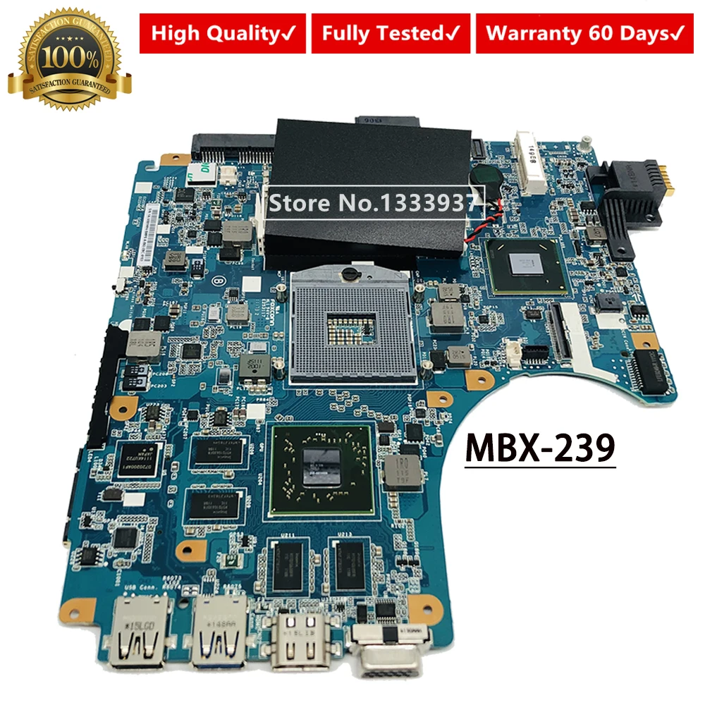 Материнская плата A1830931A для SONY VPCCB2 MBX-239 Материнская плата ноутбука 1p-0113j00-8011 MBX-239 V061 REV: 1,1