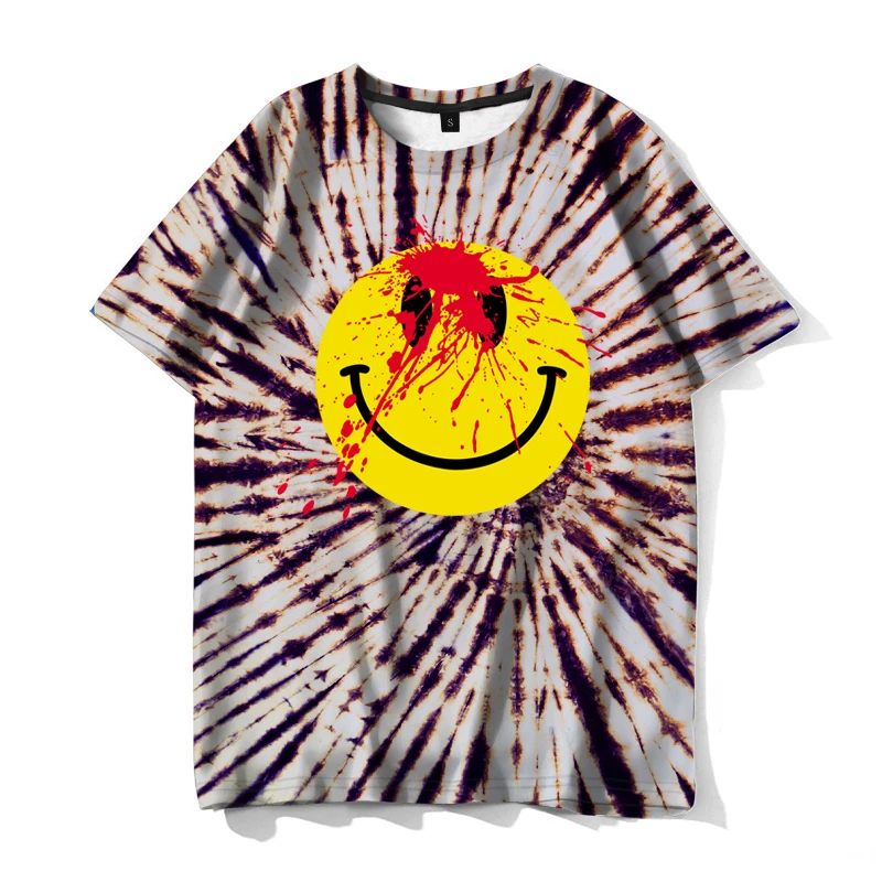 19SS Трэвиса Скотта Astroworld Gimme The Loot Smile футболка для мужчин и женщин 1:1 высокое качество мода уличная одежда пара 3DT рубашка