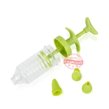 Форма для изготовления печенья и цветов, инструмент для выпечки, носик для украшения торта, машина для выдавливания печенья