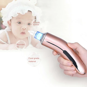

Kid Baby Nasal Aspirator Electric Nose Cleaner Newborn baby sucker cleaner Sniffling Equipment Safe Hygienic Nose aspirator D9