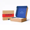 Custom Logo Personalised Ecommerce Subscription Postal Cardboard Paper Box Shipping Boxes Packaging Mailer Box With Logo 4