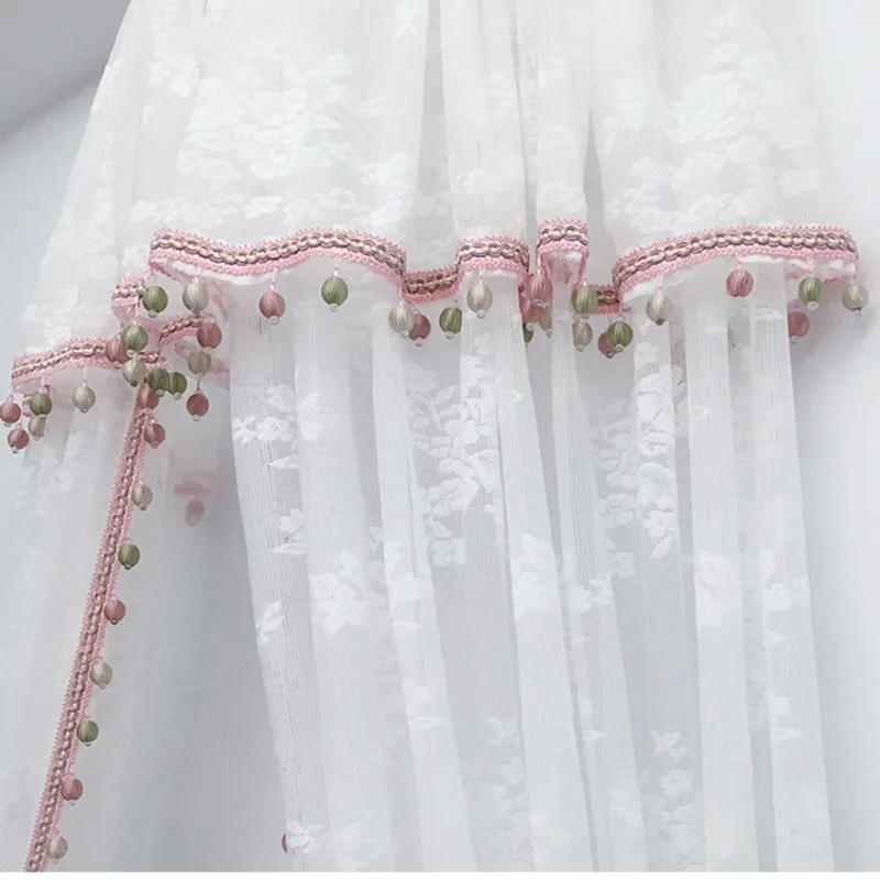 Tenda Letto Principessa GongZhuMeng - Corona Metallica, Zanzariera, Bianco, Per Camera Bambini - Foto 8