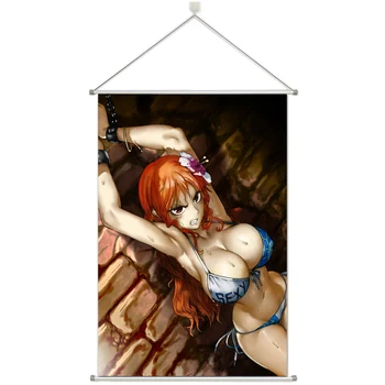 

Anime Nami ONE PIECE Prsonalize Customer Made Alloy Fabric Wall Poster Scroll 60x90cm 24x36inches